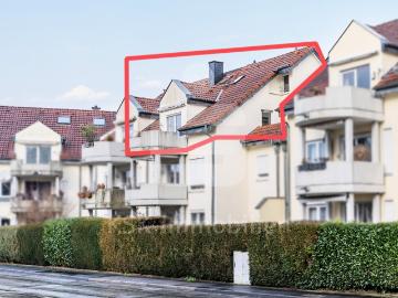 Zentrales wohnen über den Dächern von Leichlingen