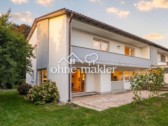 Zentrumsnahe DHH in Rosenheim mit Garten & Garage, provisionsfrei