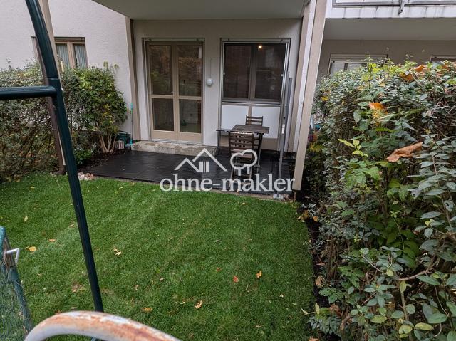 Zentrumsnahes Juwel mit eigenem Garten: Frisch renovierte 1 Zimmer Wohnung & Tiefgarage in Landshut