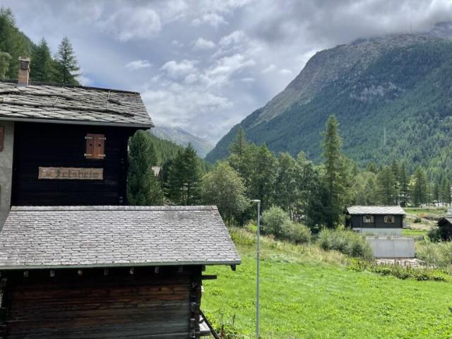 Zen Lauinen Saas Grund mit dem E Skibus ohne Umsteigen zum Alpinexpress mit freier Aussicht auf die Mischabelgruppe