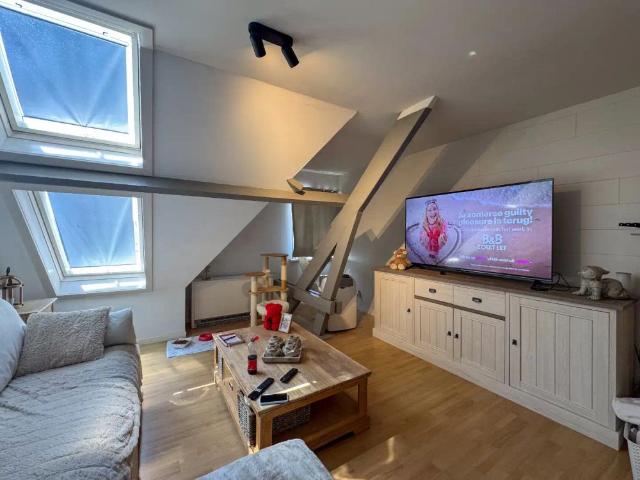 Zeer centraal gelegen appartement met 1 slaapkamer