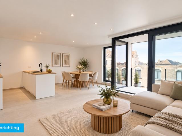 Zeer energiezuinig nieuwbouwappartement