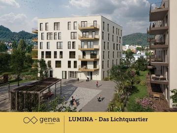 Zeitgemäß wohnen im autofreien Stadtquartier | LUMINA | Erstbezug