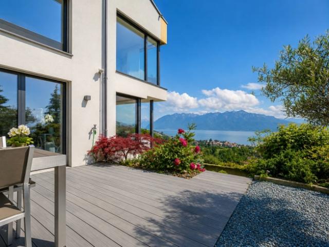 Zeitgenössische 7 Zimmer Immobilie im Herzen von Lavaux