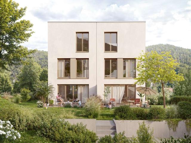 Zeitloses Design am Waldrand – Flexibler 5 7 Zimmer Neubau in Top Hanglage