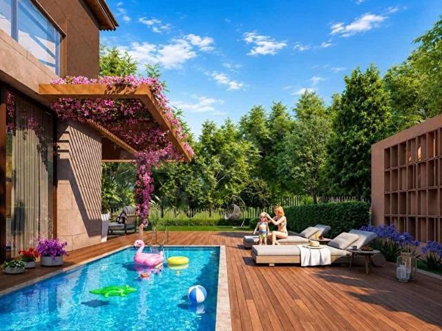 ZEKERİYAKÖYDE ÖZEL HAVUZLU 5.5+1 LÜKS MÜSTAKİL VİLLA