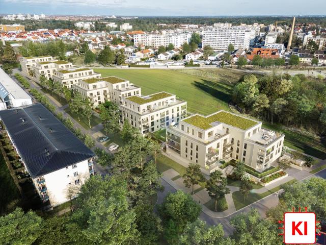 Zinsgünstiges KfW Darlehen möglich! Exklusive 4 Zimmer Wohnung mit Südloggia!