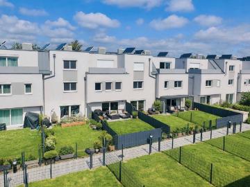 Ziegelmassiv Niedrigenergiehaus schlüsselfertig | Keller, Eigengarten, Dachterrasse & Garagenplatz | provisionsfrei!