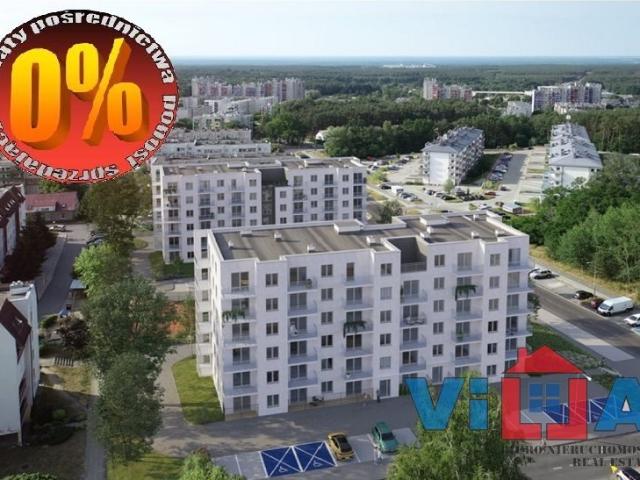 Nowoczesne 3 pokojowe mieszkanie z balkonem i klimatyzacją
