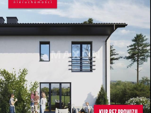 Nowoczesny dom szeregowy 164 m2 z ogródkiem i garażem