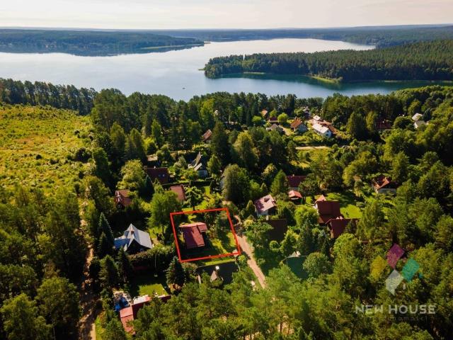 Dom nad jeziorem Pluszne Wielkie 112 m2, las, cisza