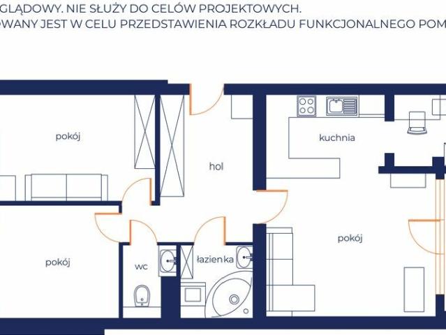 ZOBACZ >> Przestronne 3pok. mieszkanie z loggią