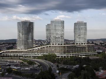 Zorlu Center 550 M2 R3 Kulede 6+1 Ultra Lux Yapılı