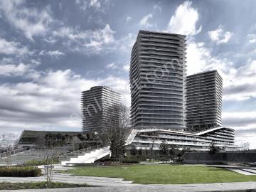 Zorlu Center Raffles'da Satılık 1+1 Lüks 170m2 Daire