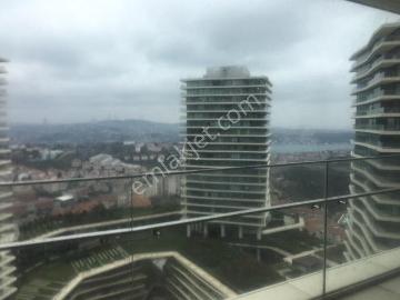 Zorlu Center'da Kiralık 180m2 2+1 Balkonlu Deniz Manzaralı Daire