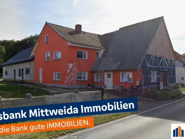 Zwangsversteigerung EFH mit dahinter liegenden im Rohbau befindlichen EFH ihn Gutenborn