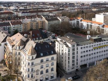 Zwei Mehrfamilienhäuser in Bestlage am Harras – 50 % Gewerbe & 50 % Wohnen
