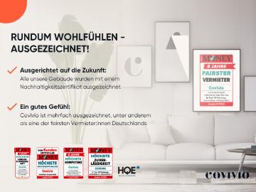 Zwei Balkone, zwei Bäder – und jede Menge Platz! Familienwohnung Auf’m Bruch!