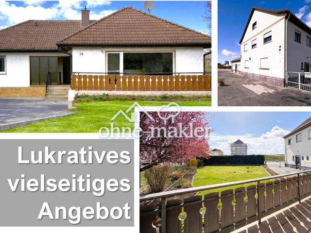 Zwei Häuser, viele Möglichkeiten: Bungalow & vielseitig nutzbares Zweithaus auf großem Grundstück