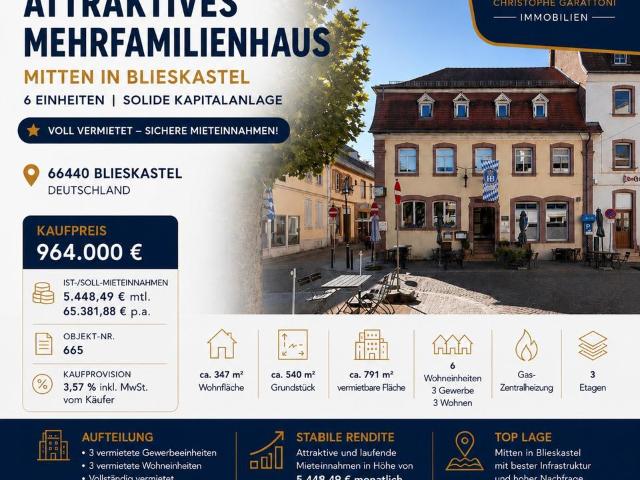 Zwei Immobilien 6 Einheiten. Eine starke Kapitalanlage