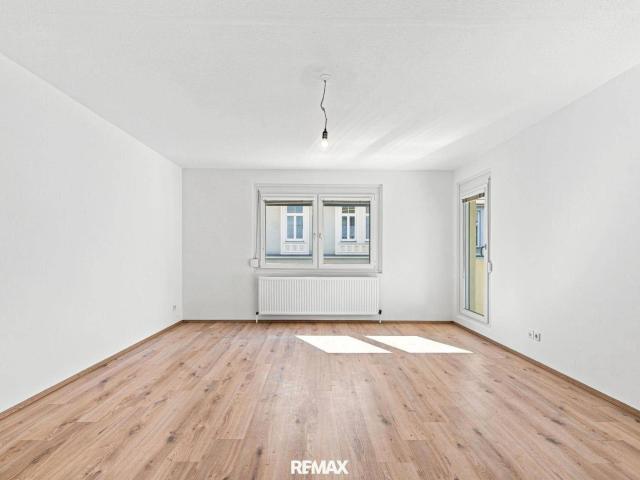 Zwei Loggias. Drei Zimmer. Einmal Naschmarkt