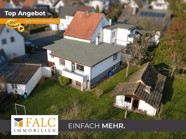 Zwei Wohneinheiten, viele Möglichkeiten, Doppelhaushälfte mit Anbau, 888m² Grundstück
