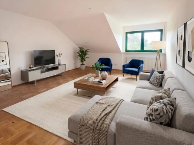 Zwei Zimmer Dachgeschosswohnung in Hanau Rosenau