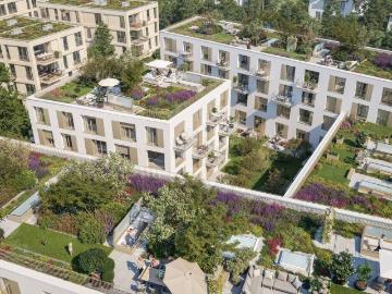 Zwei Zimmer Penthouse mit Rooftop Terrasse und Blick über Landsberg