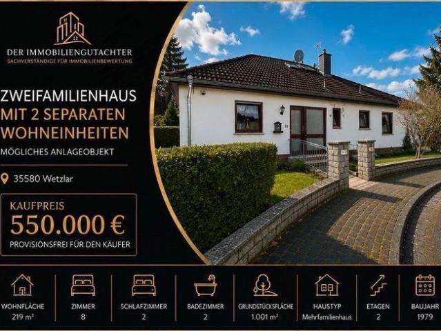 Zweifamilienhaus mit 2 sep. Wohneinheiten | Mögl. Anlageobjekt