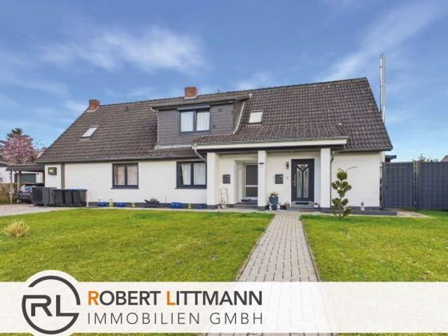 Zweifamilienhaus mit großem Garten und Wärmepumpe in Hambergen