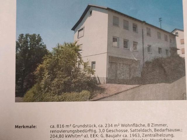 Zweifamilienhaus mit Keller & Doppelgage in Hilchenbach