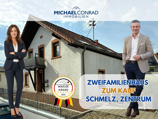 Zweifamilienhaus in Schmelz Zentrum zum Kauf