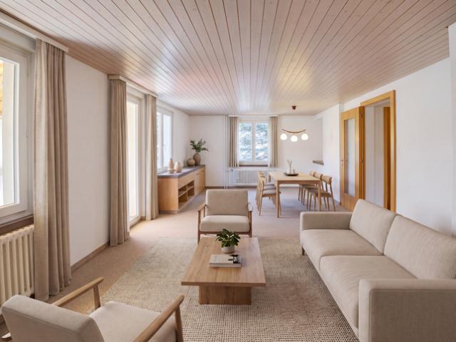 ZWEIFAMILIENHAUS IN USTER MIT AUSSICHT INS GRÜNE UND VIEL POTENZIAL