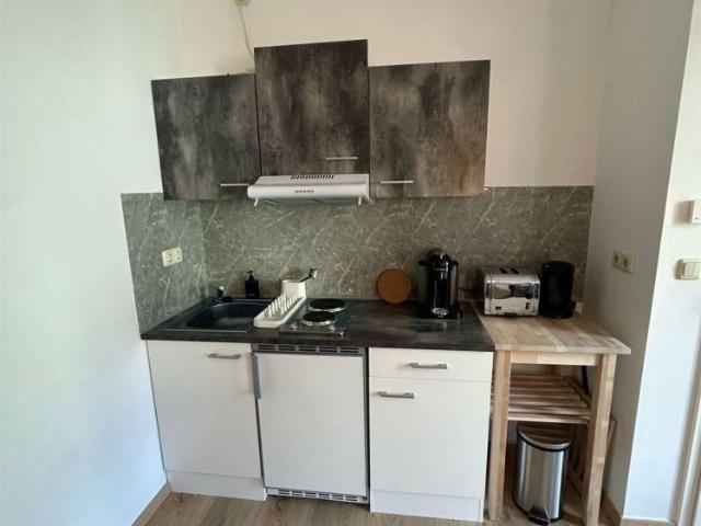 Zweitbezug nach San.! Kompaktloft 1 Zi. im Hinterhaus mit Du. und Lam. in zentraler Lage! EBK mgl
