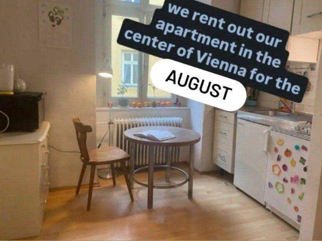 Zweizimmerwohnung für August