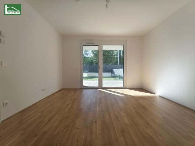 Zwischen Hammerpark und Schulring: Geräumige 4 Zimmer Wohnung mit Eigengarten 2 Terrassen & 2 Bäder
