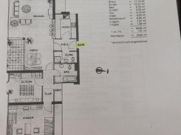Zu Verkaufen 3 Zimmer Dachwohnung 53177 Bonn, Schlehenweg 10
