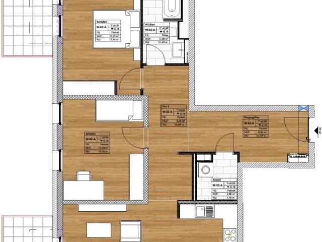 Zu Verkaufen 3 Schlafzimmer Wohnung Trier Deutschland DS98139809
