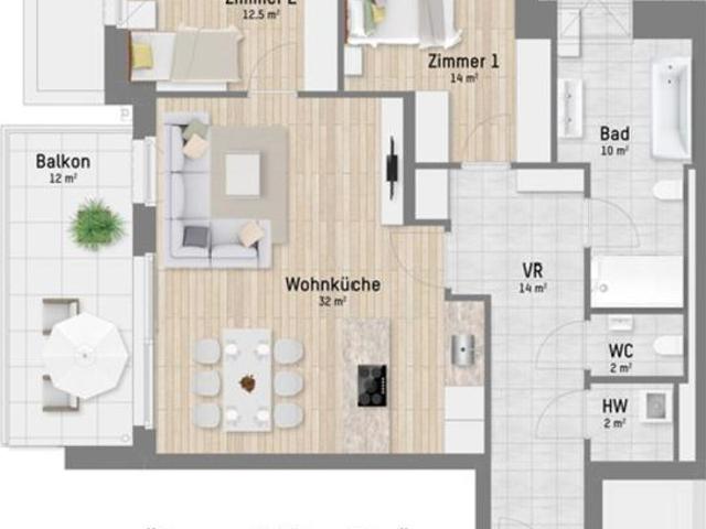 Zu Verkaufen 3 Schlafzimmer Wohnung Wien Wien DS105361576