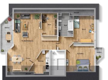 Zu Verkaufen 3 Schlafzimmer Wohnung Gelnhausen Deutschland DS95818761