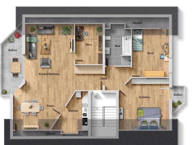 Zu Verkaufen 3 Schlafzimmer Wohnung Gelnhausen Deutschland DS95818761