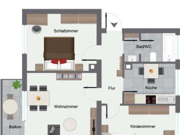 Zu Verkaufen 3 Schlafzimmer Wohnung Kirchheim Unter Teck Deutschland DS96780646