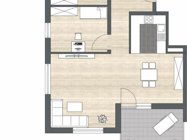 Zu Verkaufen 3 Schlafzimmer Wohnung Langenbrettach Deutschland DS93756975