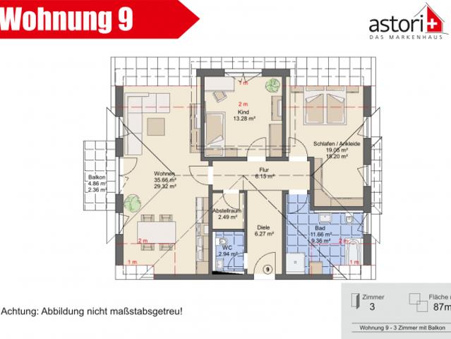Zu Verkaufen 3 Schlafzimmer Wohnung Neustadt An Der Aisch Deutschland DS80231224