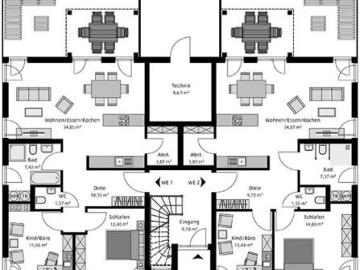 Zu Verkaufen 12 Schlafzimmer Haus Biebelried Deutschland DS78106739
