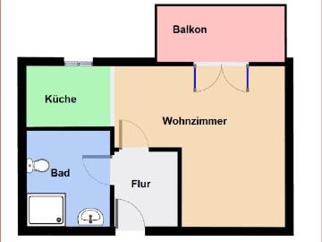 Zu Verkaufen 1 Schlafzimmer Wohnung Niederau Ockrilla Deutschland DS92223036