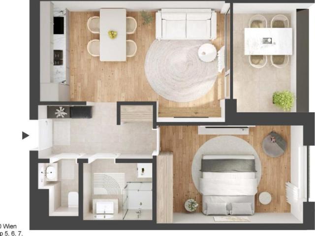 Zu Verkaufen 2 Schlafzimmer Wohnung Wien Wien DS105187315