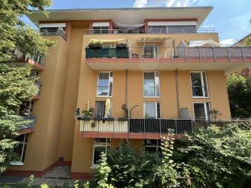 Etagenwohnung kaufen in Eichenweg, Dresden - Terrasse