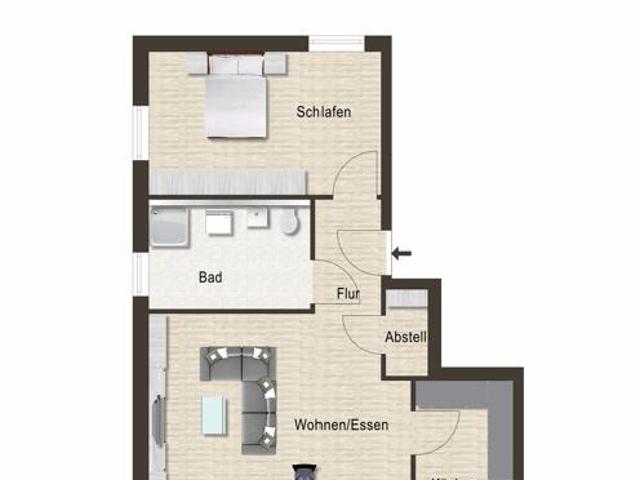 Zu Verkaufen 2 Schlafzimmer Wohnung Hochdorf Deutschland DS96779575