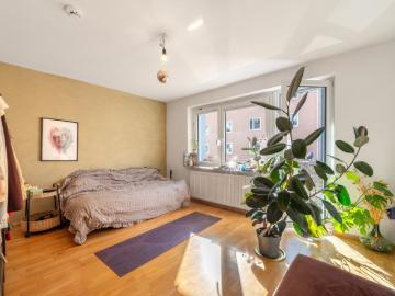 Burgkmairstraße, München, Land in Sonne